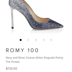 Jimmy Choo Romy Pump 100 US8